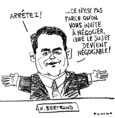 Xavier Bertrand, ministre du travail - par Pancho - 12 octobre 2007 Xavier Bertrand, ministre du travail - par Pancho - 12 octobre 2007