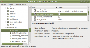 mode composite dans l'éditeur de configuration