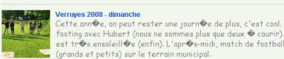 caractère étendu mal décodé caractère étendu mal décodé