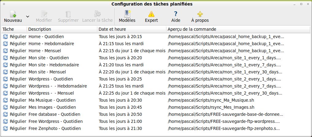 les tâches planifiées les tâches planifiées
