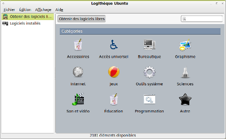 logithèque Ubuntu logithèque Ubuntu