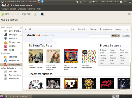 Ubuntu Music Store Ubuntu Music Store