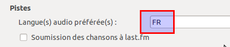 préférences Audio de VLC préférences Audio de VLC