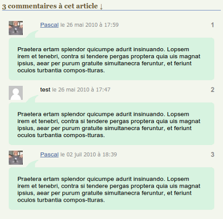 les nouveaux commentaires les nouveaux commentaires