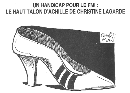 Le haut talon d'achille de Christine Lagarde