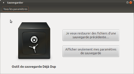 deja dup deja dup