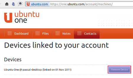 compte machine sur Ubuntu One compte machine sur Ubuntu One