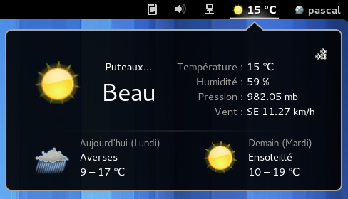extension météo extension météo