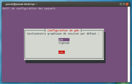 installation de gdm installation de gdm
