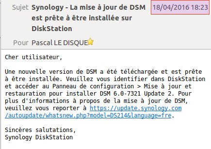 Notification MAIL